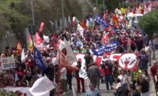 Ponte sullo Stretto, corteo a Villa San Giovanni per dire no