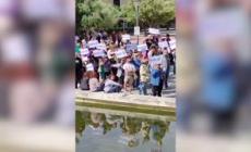 Protesta a Madrid contro Ecr e Milei: 'No al fascismo'