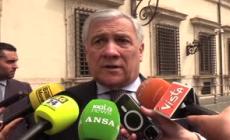 Tajani: "Lavoriamo per la pace in Medio Oriente con due popoli e due Stati"