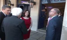 Sergio Mattarella visita il Castello di Dublino