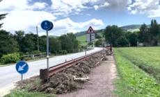 Maltempo in Emilia-Romagna, frane e strade interrotte sopra Bazzano