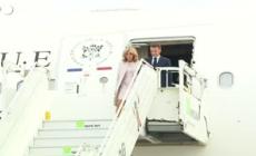 Macron arrivato a Berlino per la visita in Germania