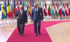 MO, Michel riceve Mustafa a Bruxelles