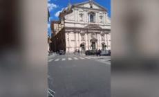 Giro: l'arrivo dei ciclisti a Roma