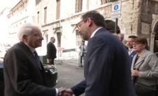 Piazza della Loggia, applausi per il presidente Mattarella a Brescia