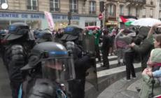 Gaza, manifestazioni pro-Palestina a Parigi e Bruxelles