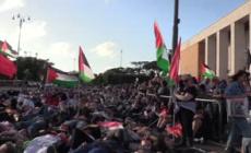 MO, centinaia di "morti" davanti a La Sapienza: il flash mob per ricordare le vittime di Gaza