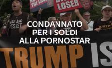Soldi alla pornostar, storica condanna per Trump