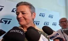 StMicroelectronics di Catania, Vestager: "Questo e' un investimento importante"