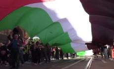MO, a Roma corteo contro il Governo: "Palestina libera, intifada fino alla vittoria"