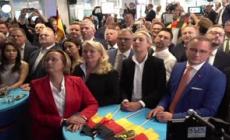 Europee Germania,  i dirigenti di AfD esultano dopo gli exit poll