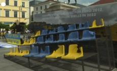 Euro 2024, Ucraina in campo: Shevchenko mostra le rovine di Kharkiv