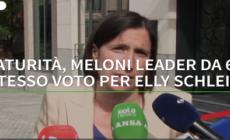 Maturita': Meloni leader da 60, stesso voto per Elly Schlein
