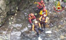 Corpo di uomo recuperato nel fiume Lambro nel Milanese
