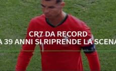 CR7 da record, a 39 anni si riprende la scena