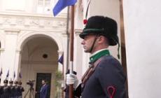 Orban arriva a Palazzo Chigi per un incontro con Meloni