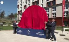 Parigi 2024, inaugurato il villaggio olimpico per basket e pallamano