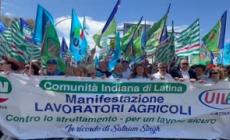 Latina, i braccianti indiani in strada contro caporalato e sfruttamento