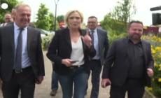 Francia, Marine Le Pen vota a Henin-Beaumont