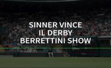 Sinner vince il derby, Berrettini show