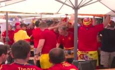 Euro 2024, tifosi di Spagna e Francia per le strade di Monaco di Baviera