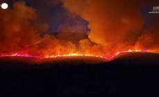 Vasti incendi nel sud dell'Albania