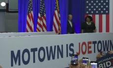 Biden in Michigan: "Io sono il candidato"