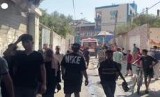 Gaza, raid israeliano sulla scuola dell'Unrwa a Nuseirat