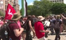 Stati Uniti, la marcia anti-Trump a Milwaukee