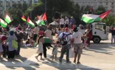 Medio Oriente, flash mob al 40mo corteo pro Palestina di Milano