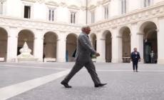 Meloni riceve a Palazzo Chigi il neopresidente del Consiglio Ue Costa