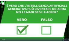ANSA VERIFIED - E' vero che l'IA generativa puo' diventare un'arma per gli hacker?