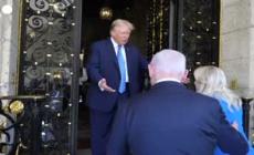 Trump riceve il premier israeliano Netanyahu a Mar-a-Lago