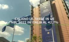 Calano le tasse in Ue, nel 2022 in Italia al 42,7%
