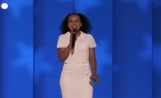 Convention dem, le nipoti di Harris e come si pronuncia "Kamala"