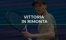 Sinner, vittoria in rimonta
