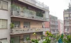 Bomba d'acqua a Roma, forte pioggia e allagamenti