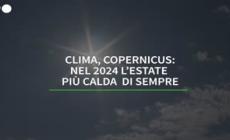 Clima, Copernicus: nel 2024 l'estate piu' calda di sempre