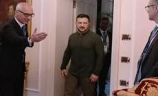 Meloni, l'incontro con Zelensky a Cernobbio