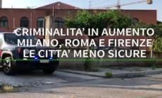 Criminalita' in aumento nelle grandi citta'