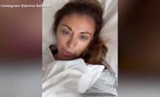 Sabrina Salerno dopo l'operazione, "e' andata bene, grazie a tutti"-Video