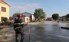 Maltempo Emilia-Romagna: a Traversara le strade sono ancora fiumi
