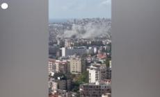 Libano, raid israeliano colpisce la periferia sud di Beirut