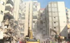 Libano, attacco israeliano nella periferia sud di Beirut: danni e macerie