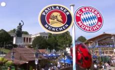 I giocatori del Bayern Monaco visitano l'Oktoberfest