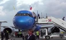 Il Papa a Fiumicino, partito per il 46esimo viaggio apostolico