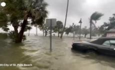 Helene sulla Florida, l'uragano diventa tempesta tropicale