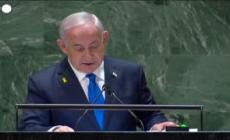 Netanyahu all'Onu: "Combatteremo fino alla vittoria totale a Gaza"