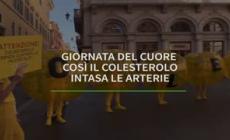 Colesterolo, a Roma uno "show" per mostrare i danni che fa