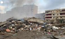 Beirut, un quartiere a sud dopo gli attacchi israeliani della notte